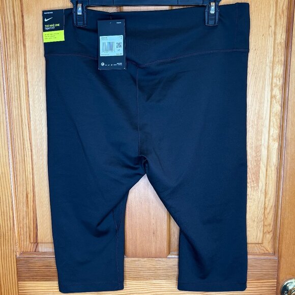 Nike One Women's Mid-Rise Dri-Fit Performance Capri Training Pants/Leggings NWT - Picture 6 of 16